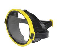 Masque de plongée rond à lentille unique, masque de plongée sous-marine, étanche, équipement de plongée avec tuba, vision claire anti-buée, joint en silicone confortable, sangle réglable