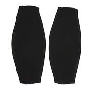 Masque de Plongée Sangle Couverture Lavable Néoprène Plongée Cheveux Protecteur pour Lunettes Noir 2 Pièces