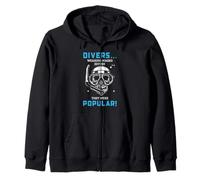 Masque de Plongeur Humoristique avec Citation Graphique Sweat à Capuche