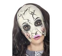 Masque De Poupée Cassée (Taille Unique Femme) Multicolore