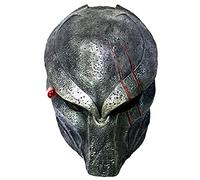Masque de prédateur en GFRP pour cosplay, Halloween, danse, fête (avec lumières)