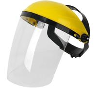 Masque De Protection Faciale, Écran Complet Réglable avec Rembourrage en Éponge, Housse De Protection Respirante Résistante pour Le Jardinage, Le Soudage, Le Meulage Découpe pour Le