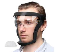 Masque de protection, masque facial anti-buée haute définition | Équipement de protection en silicone pour soudage électrique, fabrication alimentaire, travaux de construction, cuisine à domicile