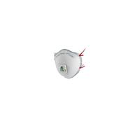 Masque de protection respiratoire 8833 SA FFP3/V NRD avec vanne 80 Unités (Par 80)