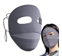 Masque de protection solaire - Masque facial UV, protection du cou | UPF 50+ respirant, bouclier anti-transpiration | Séchage rapide, coupe extensible, design léger pour golf, cyclisme, randonnée