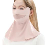 Masque de protection solaire pour femme, couvre-visage avec protection UV,Cache-cou SPF Face Cover | Masque de protection solaire pour le visage, masque UV pour le visage, masque UV rafraîchissant