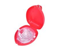 Masque de réanimation CPR, bouclier facial de réanimation cardiopulmonaire de poche, masque de protection respiratoire personnel avec valve unidirectionnelle pour adulte et enfant