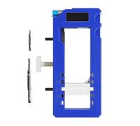 Masque de routeur pour charnières de porte - Positionneur d'ouverture de serrure de porte de charnière Kit d'installation de charnière de porte/modèle de mortaise