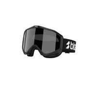 Masque de ski BLIZ LINER JR (BLACK-WHITE LOGO - Marron effet miroir argent) junior 00