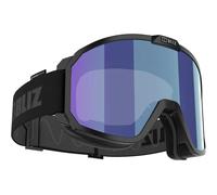 Masque Bliz Rave noir avec lentille miroir Nano Optics bleue