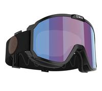 Masque Bliz Rave noir avec lentille miroir Nano Optics bleu violet