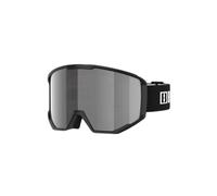 Masque Bliz Spark noir avec lentille miroir gris argenté