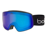 Masque de ski BOLLÉ NEVADA noir mat verre croisé bleu var.