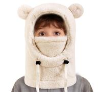 Masque de Ski - Cagoule - Coupe-Vent - Réglable - pour Temps Froid - pour l'extérieur, Les Jeux, l'école, Les Voyages, Les Sports d'hiver, Les trajets - Bonnets Chauds en pour Filles et Filles