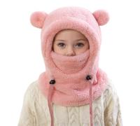 Masque de Ski - Cagoule - Coupe-Vent - Réglable - pour Temps Froid - pour l'extérieur, Les Jeux, l'école, Les Voyages, Les Sports d'hiver, Les trajets - Bonnets Chauds en pour Filles et Filles