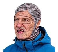 Masque de ski - Casque intégral | Impression 3D, respirant, polyester | Cache-cou coupe-vent, coupe extensible, convient aux têtes de 53,3 à 61 cm, pour moto, cyclisme, ski, snowboard et randonnée