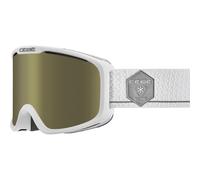Masque de ski Cébé Falcon OTG (White Grey Matte Dark Rose Flash Gold Cat.3) M
