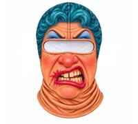 Masque De Ski Drôle Visage Réaliste, Masque Hiver Cagoule Impression 3D | Cagoule Polyester Séchage Rapide, Accessoire Déguisement Pour Ski, Moto, Photos De Fête Cosplay Extérieures,Homme femme