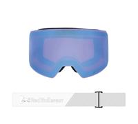 Red Bull Spect Eyewear REIGN-03 Ski Goggle Herren, White/Light Blue Snow, Purple with Light Blue Mirror, L