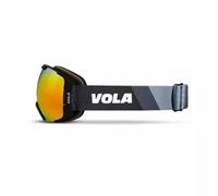 Vola Fast Ski Goggles Noir,Gris Mirror/CAT3+Pink/CAT1