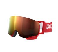 Masque de ski POC Nexal Mid (Prismane Red/Partly Sunny Orange) cat 2 ONE