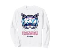 Masque de Ski pour Chat - Motif Panorama de Montagne Sweatshirt