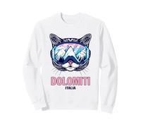 Masque de Ski pour Chat Panorama de Montagne Dolomiten Sweatshirt