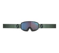 Masque de ski SCOTT SCO Goggle Factor pro (Soft green black) enhancer blue chrome