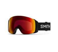 Masque de ski Smith 4D Mag (Black - ChromaPop Photochromic Red Mirror Lens) Taille unique