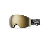 Masque de ski SMITH 4D Mag (Chalk Space Invader - ChromaPop Sun Black Gold Mirror) cat 3 TU