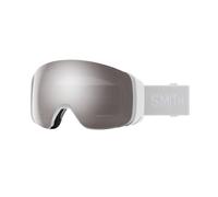 Masque de ski Smith 4D Mag (White Vapor - ChromaPop Sun Platinium Mirror Lens) Cat. 3+1 Taille unique