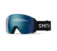 Masque De Ski Smith 4d Mag Xl Black Chromapop Everyday Blue Mirror Cat 2 + Cat 1 Homme Noir 2027 taille U