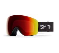 Masque de ski SMITH SKYLINE (Black/Chromapop Photochromic red mirror) Taille unique