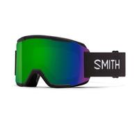 Masque de ski Smith Squad (Black - ChromaPop Sun Green Mirror Lens) Taille unique