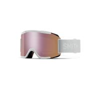 Masque de ski SMITH SQUAD (White Vapor/Chromapop Sun Rose Gold / Cat 2) Taille unique