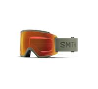 Masque de ski SMITH Squad XL (Fatigue Green - ChromaPop Everyday Red Mirror / Cat 2) TU