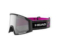 Head - Masque de ski - Neves Pro 5K Race Vis RD + SL en Silicone - Taille M - Noir Noir M