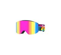 Masque De Ski Snow Marker Squadron Magnet+ Abm Edition Black Rainbow Mirror Cat S3 Rose Homme