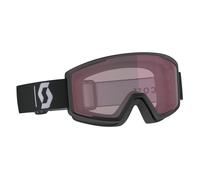 Masque De Ski/snow Scott Factor Black White Illuminator Cat S1 Adulte Noir 2024 taille U