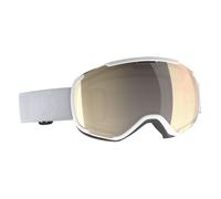 Masque De Ski/snow Scott Faze Ii Ls Mineral White Light Sensitive Bronze Chrome Cat S2/s4 Adulte TU Blanc