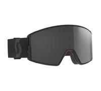 Masque De Ski / Snow Scott React Mineral Black Solar - Black Chrome S1+s3 Homme Noir 2026 taille U