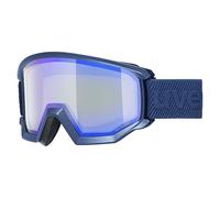 uvex Unisexe - Adulte, Athletic FM, Masque de Ski Athletic FM, Bleu marine mat/Blue-radar, Taille unique