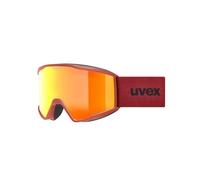 Masque Uvex Blast FM rouge mat avec lentille miroir Red