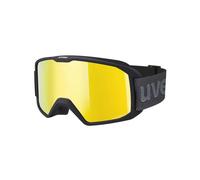 Masque de ski UVEX Elemnt FM (BLK MAT MIRROR GOLD S3 SMU) Unique