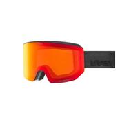 Uvex Lace Attract Fm Ski Goggles Noir Supravision Red/CAT2+Orange/CAT1 Homme,Femme