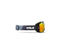 Vola Fast Ski Goggles Noir,Gris Mirror/CAT3+Pink/CAT1