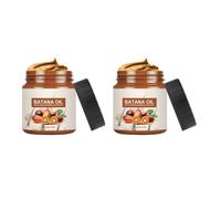 Masque de soin capillaire rinçable | Crème capillaire lissante hydratante, traitement capillaire nourrissant for cheveux secs crépus(2PCS)