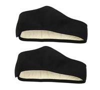 Masque de sommeil, 2pcs oreilles pour dormir avec des têtes réglables Réduction du bruit Réchauffeurs d'oreilles 2 en 1 masque d'oreille et couverture oculaire pour hommes femmes (noir)