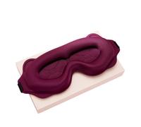 Masque de sommeil 3D, aide au sommeil, bandeau occultant, portable, en mousse à mémoire de forme douce, for le visage et les yeux pour Dormir pour Homme&Femme(Rose)