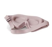 Masque de sommeil 3D, bandeau d'aide au, masque for les yeux, mousse à mémoire forme douce, facial, blocage la lumière, Patch couverture for(Pink)